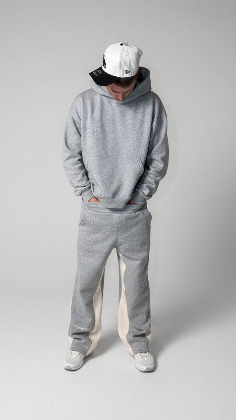 GRAY FLARED TRACKSUIT