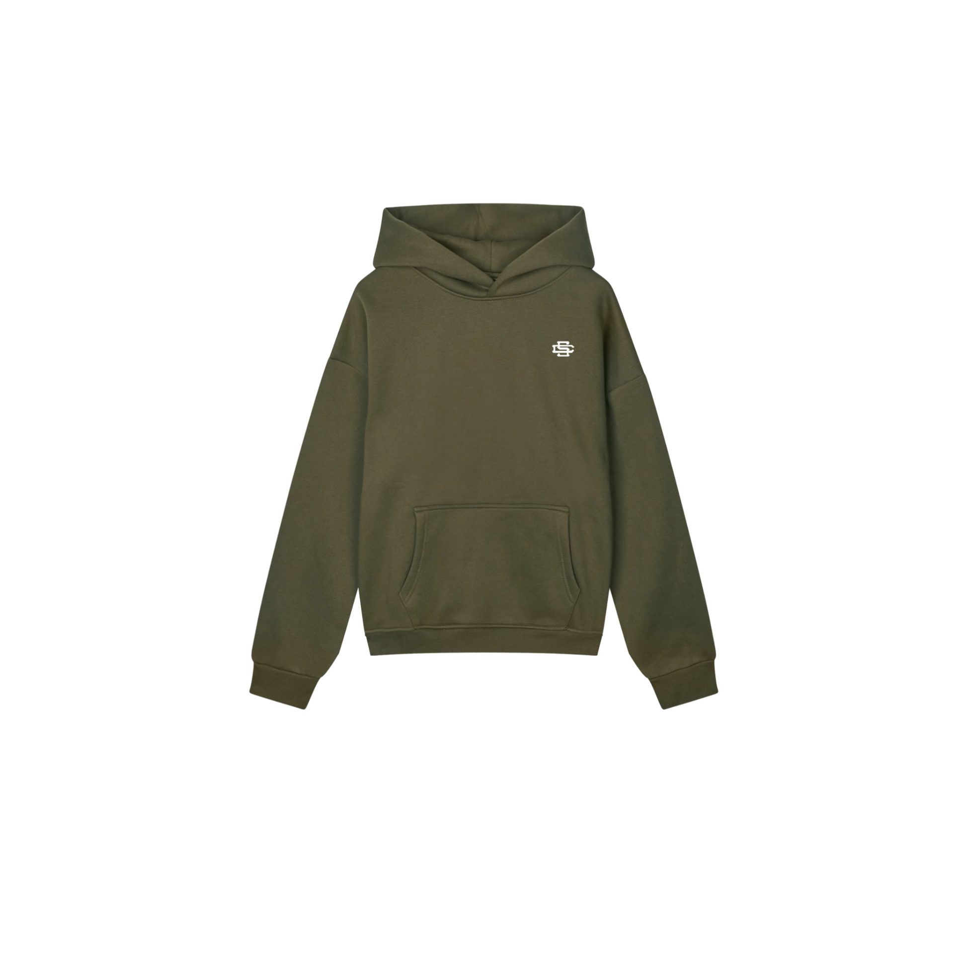 SOFT CORE KHAKI GREEN HOODIE