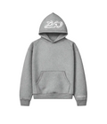 GRAY FLARED HOODIE