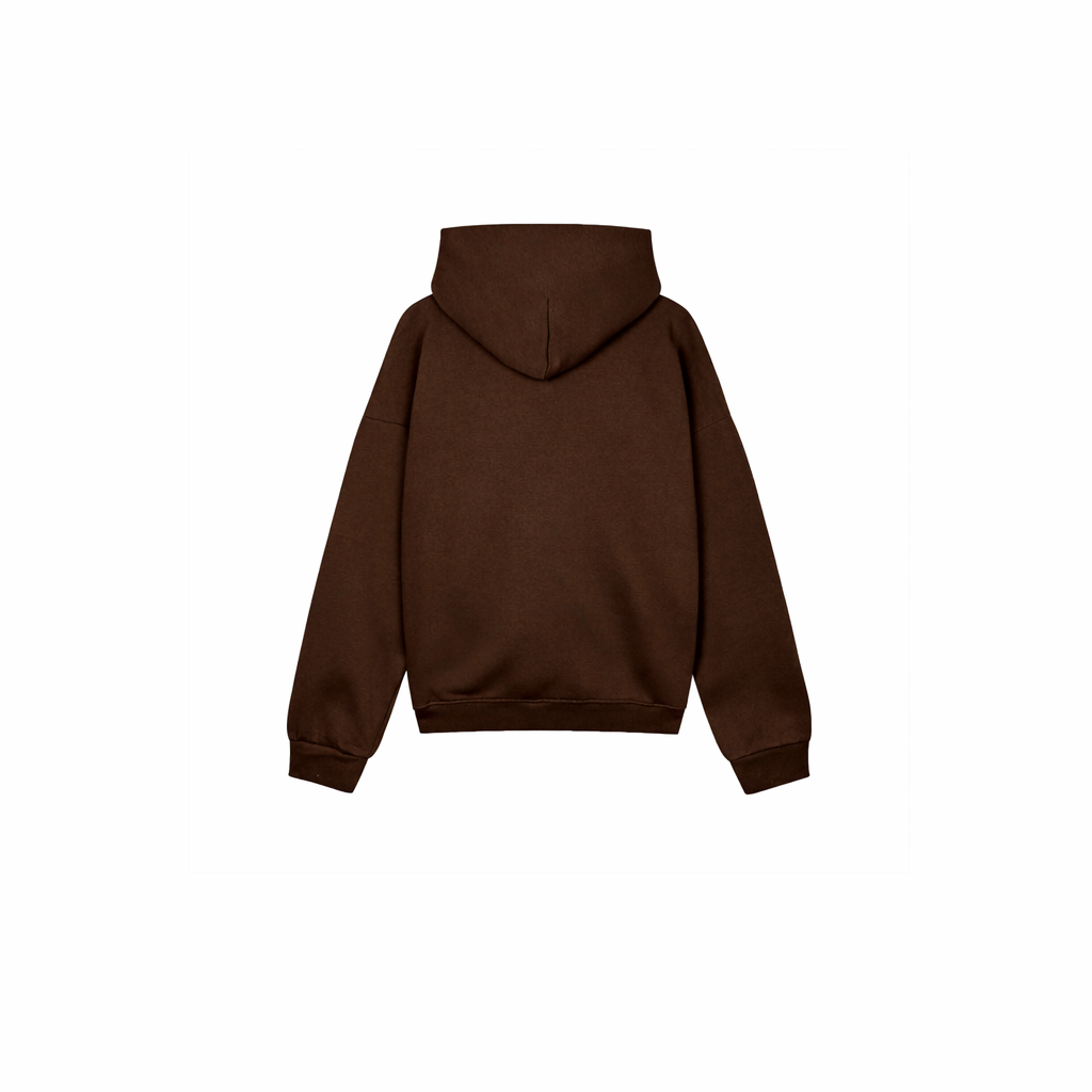 SOFT CORE BROWN HOODIE