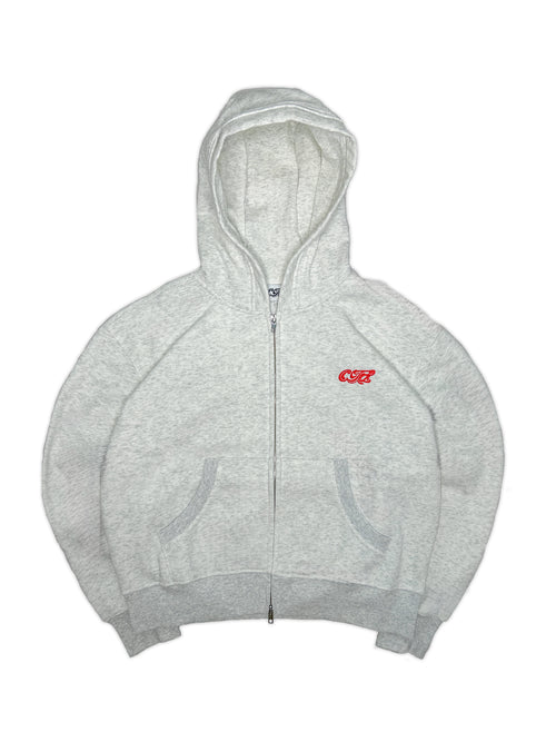 CLOUD GRAY ZIP-HOODIE
