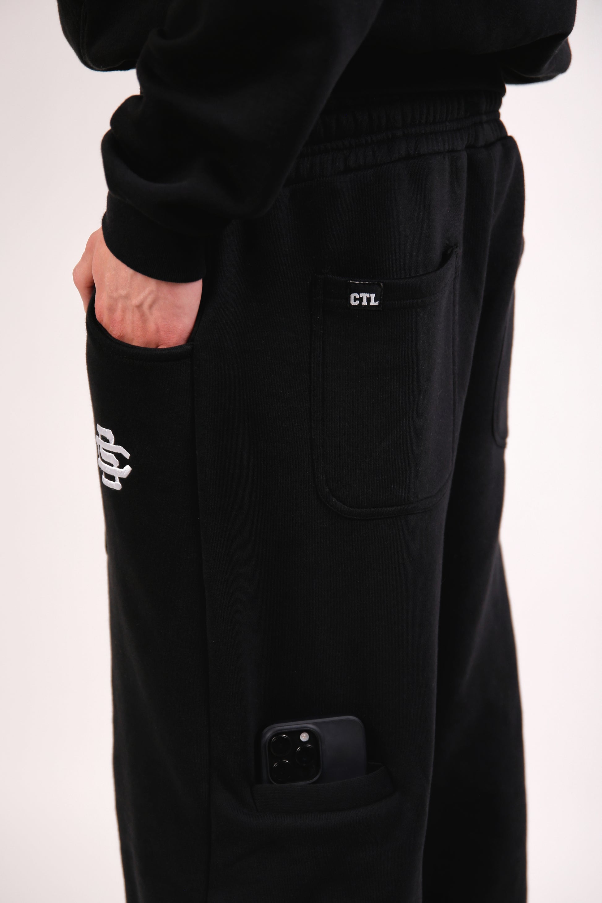 SOFT CORE BLACK JOGGERS