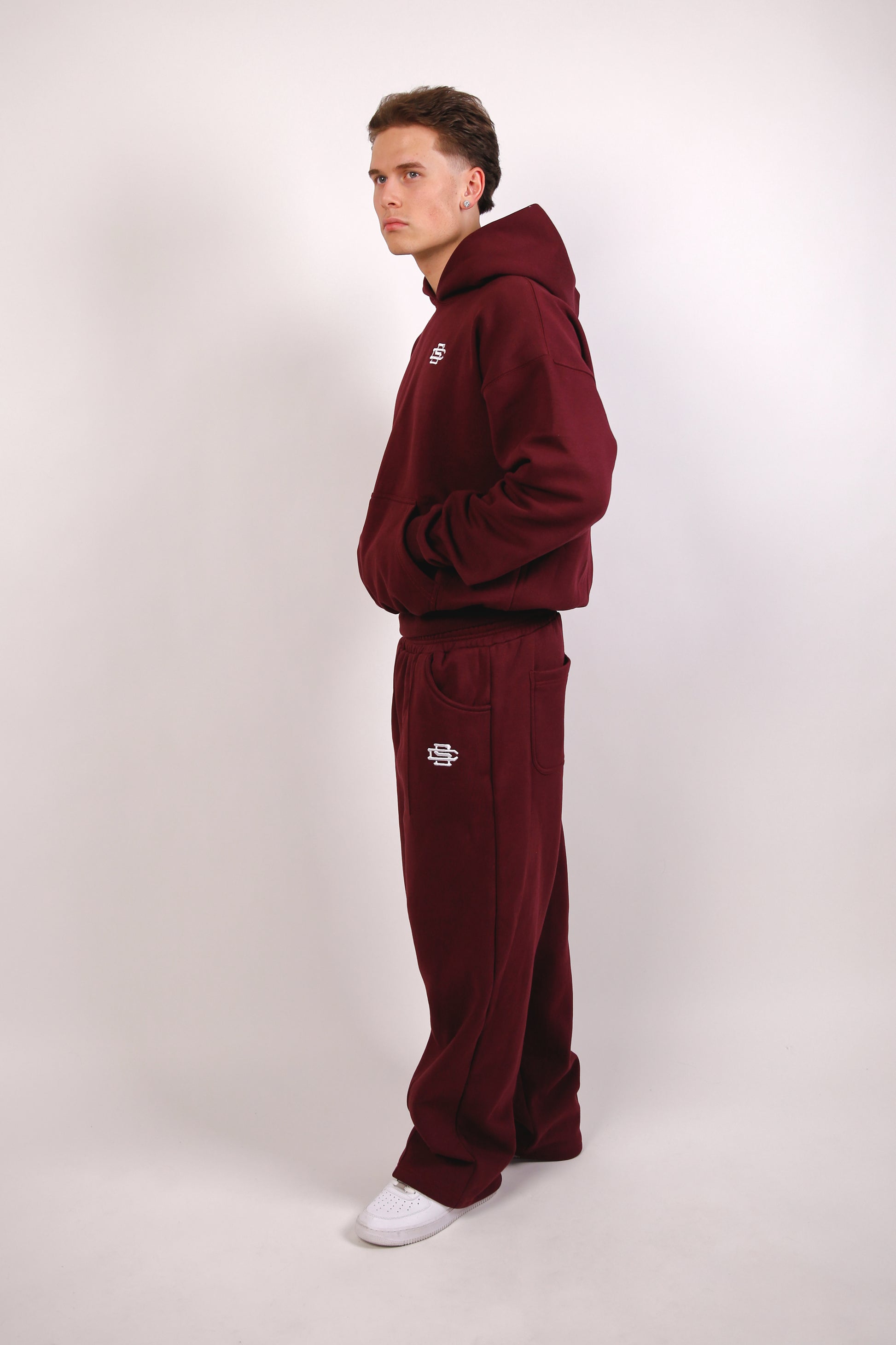 SOFT CORE BURGUNDY JOGGERS