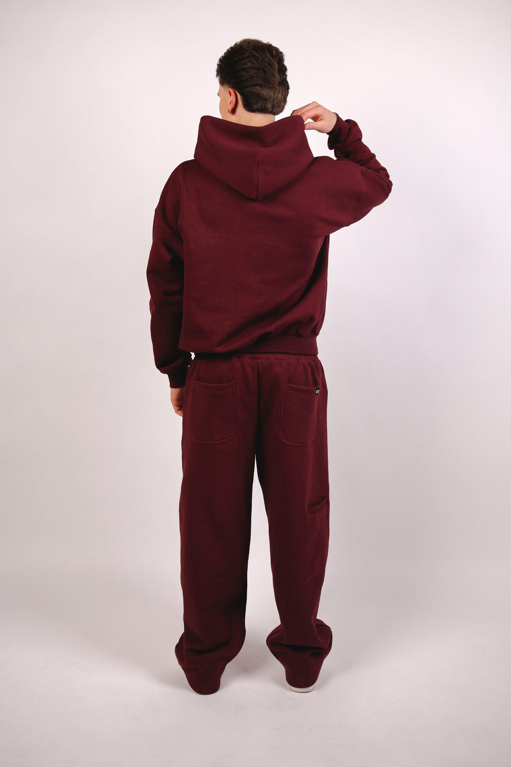 SOFT CORE BURGUNDY HOODIE